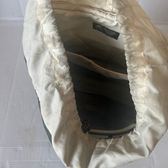 Burton Tinder Backpack Rucksack 30L Outdoor Topload Canvas Camping Hiking Green - Picture 5 of 7